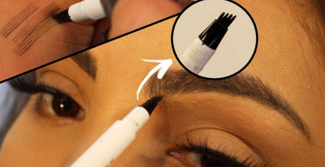 caneta microblading fio a fio